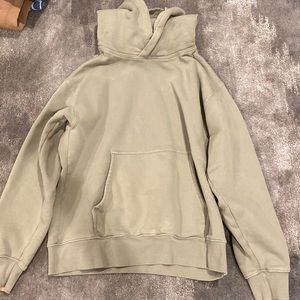 Aritzia sage green sweatshirt